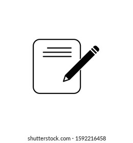 Edit icon, Pencil icon, sign up Icon vector. symbol for web site Computer and mobile vector.
