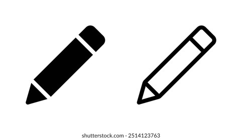 Edit icon set. edit document with pencil icon. Pencil icon, sign up icon