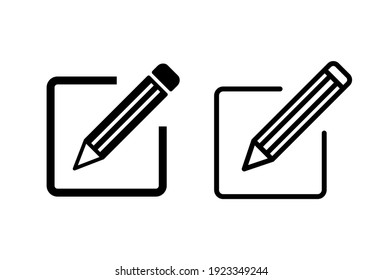 Edit Icon Set. Edit Document Icon. Edit Text Icon. Pencil. Sign Up