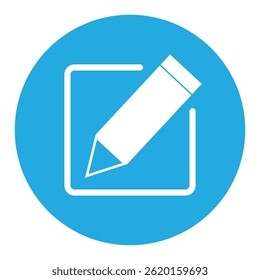 Edit icon set. Pencil icon, sign up icon vector illustration