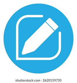 Edit icon set. Pencil icon, sign up icon vector illustration