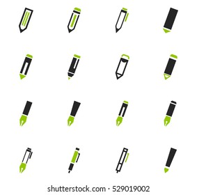 Edit icon set for web sites and user interface