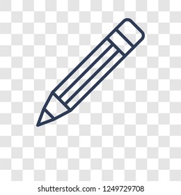 Edit icon. Trendy Edit logo concept on transparent background from User Interface and Web Navigation collection