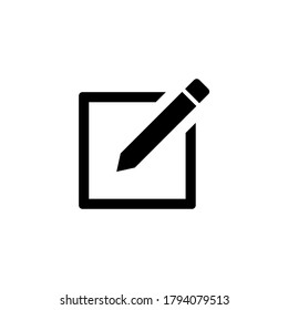 Edit icon vector. Compose icon symbol design illustration