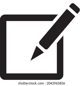 edit icon vector design, templet and illustration, editable