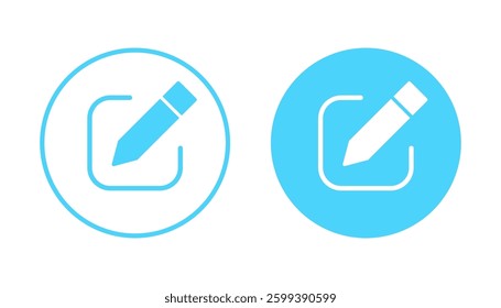 Edit icon vector. edit document sign and symbol. edit text icon. pencil. sign up