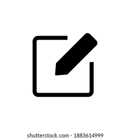 Edit icon vector. edit document icon. edit text icon. pencil. sign up
