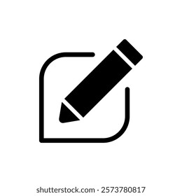 Edit icon vector illustration. edit document sign and symbol. edit text icon. pencil. sign up