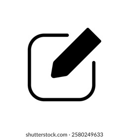 Edit icon vector illustration. edit document sign and symbol. edit text icon. pencil. sign up
