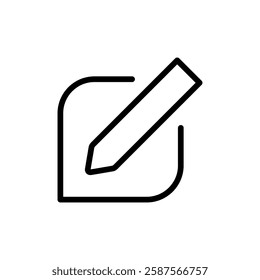 Edit icon vector illustration. edit document sign and symbol. edit text icon. pencil. sign up