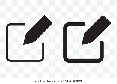 Edit icon vector illustration. edit document sign and symbol. edit text icon. pencil. sign up