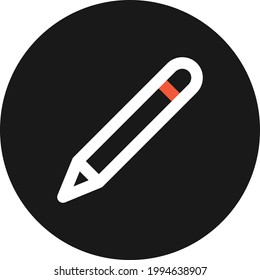 Edit icon vector image. Can also be used for UI and UX. Suitable for mobile apps, web apps and print media.