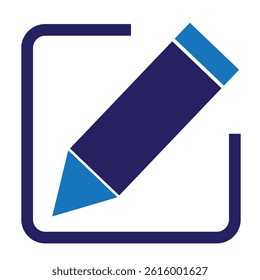 Edit icon vector isolated on white background. Pencil icon. sign up Icon vector. edit text