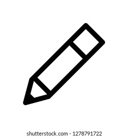 edit icon vector. pen symbol