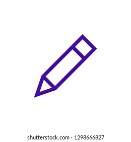 Edit icon vector. Pencil icon. sign up Icon vector