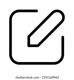 Edit Icon Vector Symbol Design Illustration