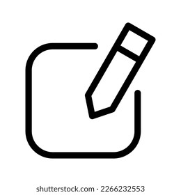 Edit Icon Vector Symbol Design Illustration