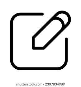 Edit Icon Vector Symbol Design Illustration