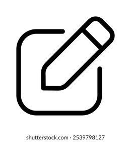 Editar ilustração de design de símbolo de vetor de ícone