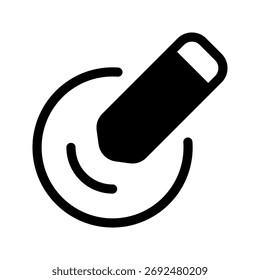 Ilustración de diseño de símbolo de Vector de icono de Editar