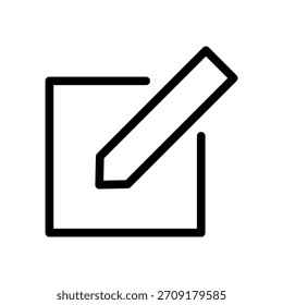 Edit Icon Vector Symbol Design Illustration