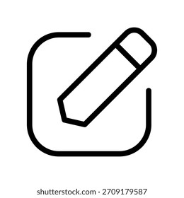 Ilustración de diseño de símbolo de Vector de icono de Editar