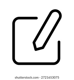 Ilustración de diseño de símbolo de Vector de icono de Editar