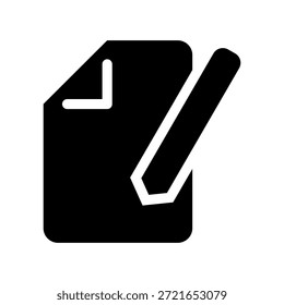 Ilustración de diseño de símbolo de Vector de icono de Editar