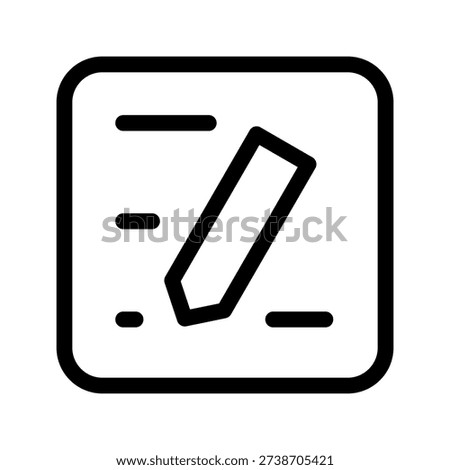 Edit Icon Vector Symbol Design Illustration