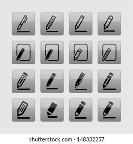 Edit icons