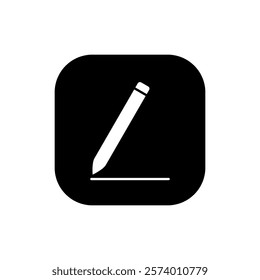 Edit icons. edit document icon. edit text icon. pencil, simple flat style, illustration, logo sign symbol pictogram template, for ui or ux isolated on white for mobile app, editable