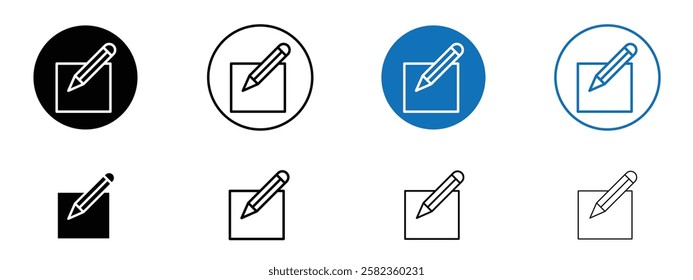Edit icons pack vectors for app and web ui designs