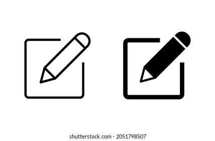 Icons Set bearbeiten. editieren Sie Dokumentzeichen und -symbol. Textsymbol bearbeiten. Bleistift. Anmelden