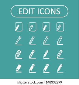 Edit icons for web