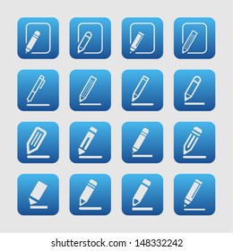 Edit icons for website