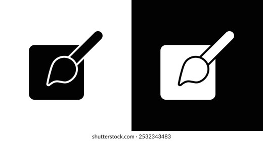 Edit Image Icon linear logo isolated