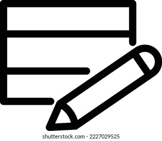 Edit information Vector Icon which is suitable for commercial work and easily modify or edit it
