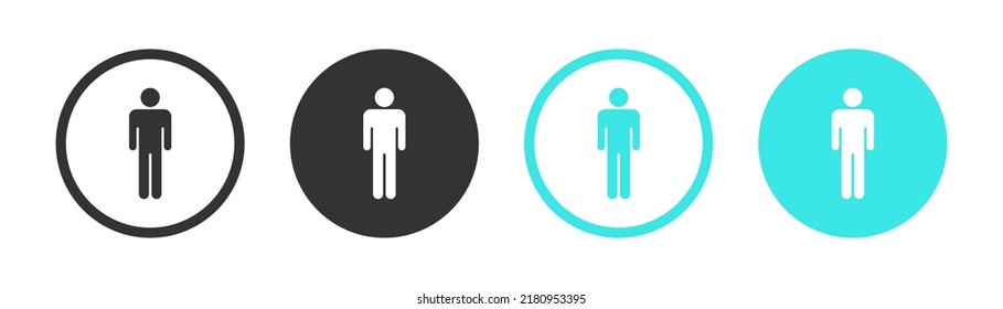 editar icono masculino. Crear el botón de modificación del signo masculino. Icono masculino. Vector.