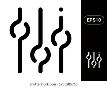 Edit Modification Vector stylish line icon for UI an UX