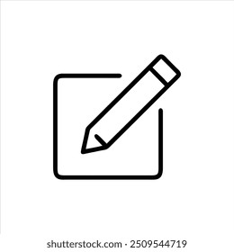Edit Pen Icon | Create and Modify Pen Sign Button | Pencil Icon and Sign-Up Icon 