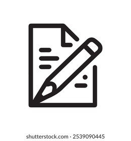 edit pen icon, create modify pen sign button, Pencil icon, sign up icon - editing text file document icons