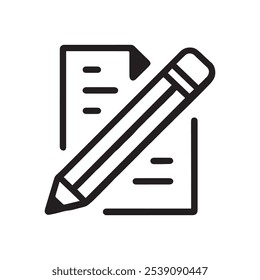 edit pen icon, create modify pen sign button, Pencil icon, sign up icon - editing text file document icons