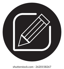 edit pen icon, create modify pen sign button, Pencil icon, sign up icon - editing text file document icons