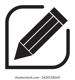 edit pen icon, create modify pen sign button, Pencil icon, sign up icon - editing text file document icons