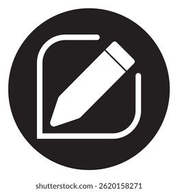 edit pen icon, create modify pen sign button, Pencil icon, sign up icon - editing text file document icons