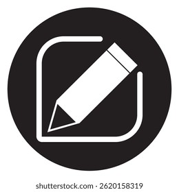 edit pen icon, create modify pen sign button, Pencil icon, sign up icon - editing text file document icons