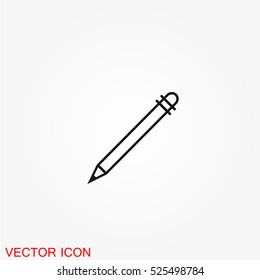 Edit pencil icon vector