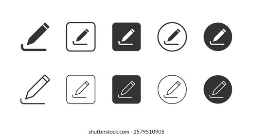 edit, pencil, pen, document, write, pen drive, writing, note, rename, edit tools, Essential Icons and Trending Styles for Mobile Apps, Websites, and Software. Minimalistic, Flat Design, Line Icons.