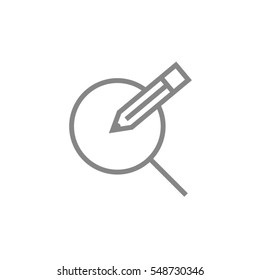 edit search