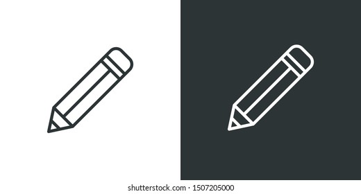 Edit Sign Symbol Icon Vector
